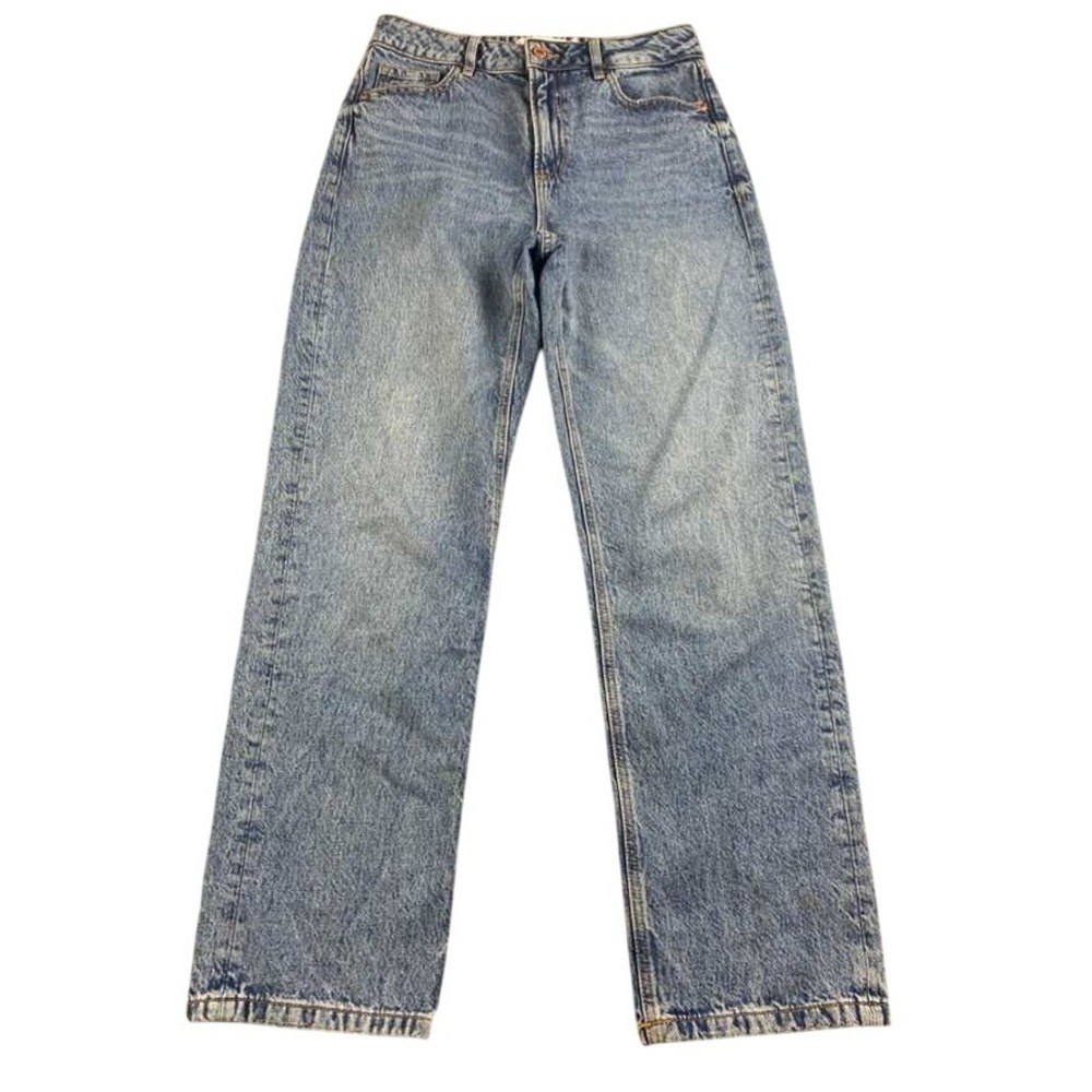 Dynamite Justina Jeans Women Size 4 Blue Denim Straight Leg Ankle Cotton Urban
